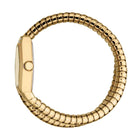Ρολόι Just Cavalli Signature Snake Splora JC1L394M0025 Με Χρυσό Μπρασελέ & Χρυσό Καντράν