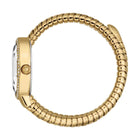 Ρολόι Just Cavalli Signature Snake Velina JC1L353M0025 Με Χρυσό Μπρασελέ