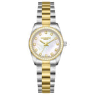 Ρολόι Lee Cooper Ladies LC08155.220 Με Δίχρωμο Μπρασελέ & Λευκό Καντράν