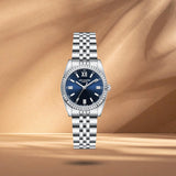 Γυναικείο ρολόι Lee Cooper Ladies LC08303.390 με ασημί δείκτες και κάσα 30 mm σε στρογγυλό σχήμα.