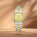 Γυναικείο ρολόι Lee Cooper Ladies LC08375.210 με χρυσούς δείκτες και κάσα 31 mm.