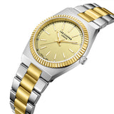 Καντράν από γυναικείο ρολόι Lee Cooper Ladies LC08375.210 σε χρυσό χρώμα με χρυσούς δείκτες και κάσα 31 mm.