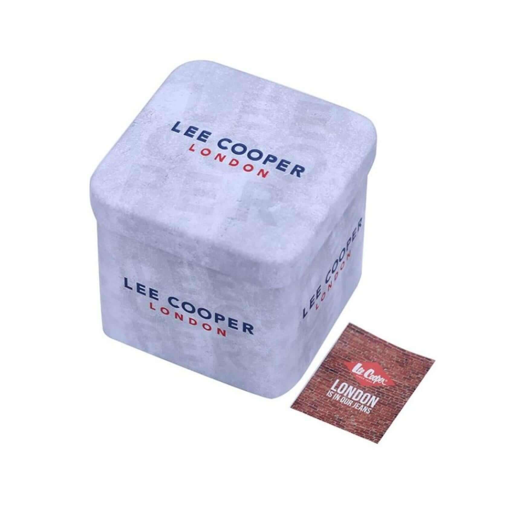 Γυναικείο ρολόι Lee Cooper Ladies LC08398.110 με την επίσημη συσκευασία και το πιστοποιητικό γνησιότητας της Lee Cooper.