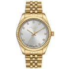 Ρολόι Lee Cooper LC08400.130 Με Χρυσό Μπρασελέ & Ασημί Καντράν