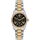 Γυναικείο Ρολόι Michael Kors Lexington MK4925 Με Ασημί-Χρυσό Μπρασελέ & Μαύρο Καντράν
