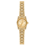 Γυναικείο ρολόι Michael Kors Lexington MK4980 με χρυσό μπρασελέ, χρυσό καντράν με διακριτικά ζιργκόν και κάσα 19mm