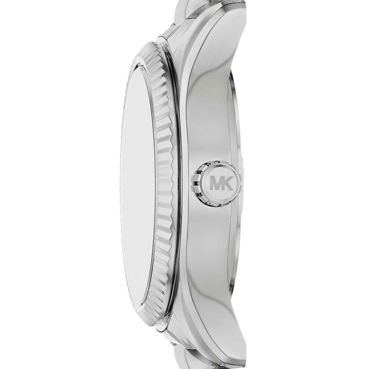 Ασημί ατσάλινο μπρασελέ ρολογιού Michael Kors Lexington MK4996