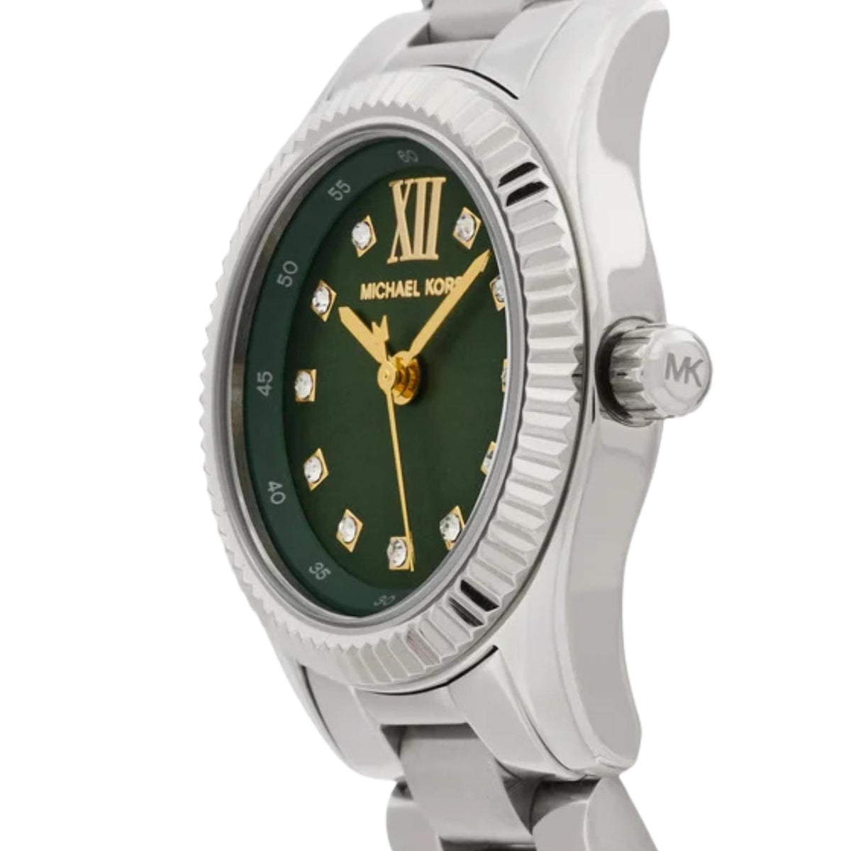 Πράσινο καντράν ρολογιού Michael Kors Lexington MK7580 διαμέτρου 26mm