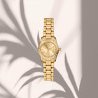 Ρολόι Michael Kors Lexington Set MK4992SET Με Χρυσό Μπρασελέ & Χρυσό Καντράν