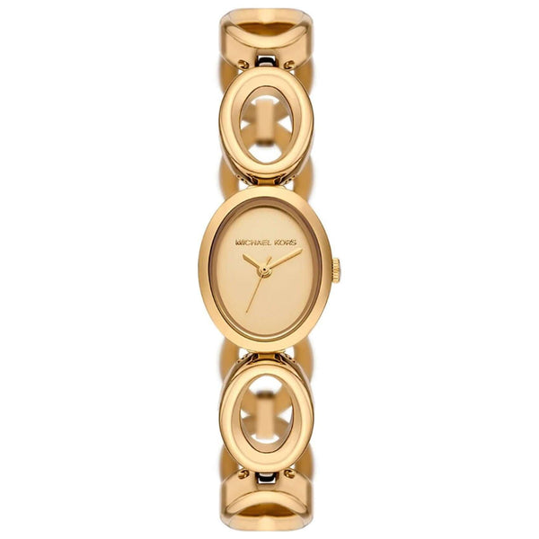 Γυναικείο ρολόι Michael Kors Maude MK4957 με χρυσό ατσάλινο μπρασελέ, χρυσό καντράν και κάσα 22mm 