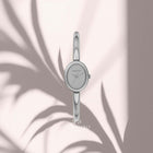 Γυναικείο Ρολόι Michael Kors Maude MK7595 Με Ασημί Μπρασελέ & Ασημί Καντράν
