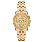 Γυναικείο Ρολόι Michael Kors Ritz MK7530 Χρονογράφος Με Χρυσό Μπρασελέ