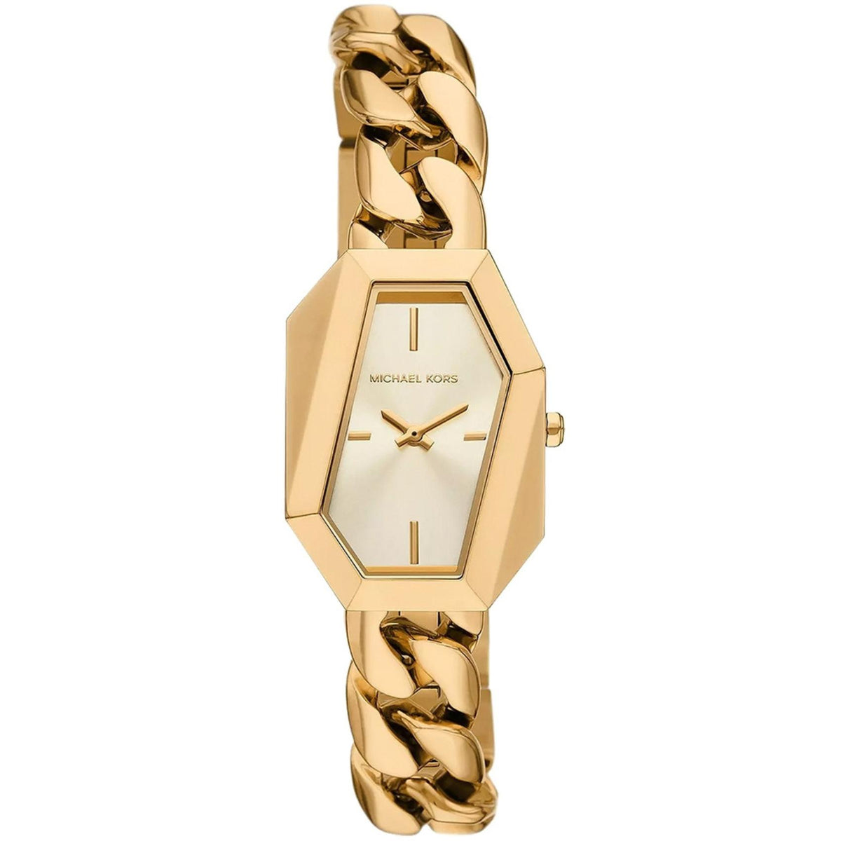 Γυναικείο ρολόι Michael Kors Suri MK4878 με χρυσό μπρασελέ τύπου αλυσίδας και χρυσό καντράν
