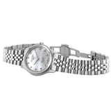Καντράν από γυναικείο ρολόι Roamer Cassandra Diamond 626847-41-89-20 σε λευκό φίλντισι με κάσα 31 mm.