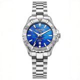 Γυναικείο Καταδυτικό Ρολόι Roamer Deep Sea 200 Ladies 860844-41-45-20 Με Ασημί Μπρασελέ