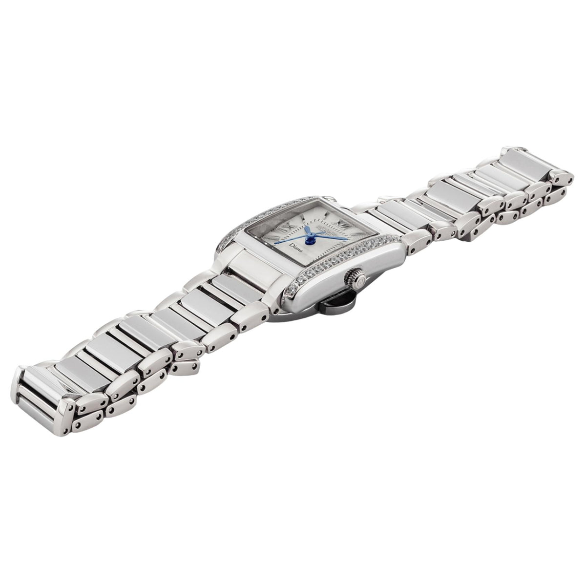 Ασημί ατσάλινο μπρασελέ ρολογιού Roamer Diana 869847-41-20-20