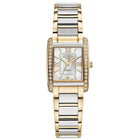 Γυναικείο Ρολόι Roamer Diana 869847-47-20-20 με Ασημί-Χρυσό Μπρασελέ & Λευκό Φίλντισι Καντράν
