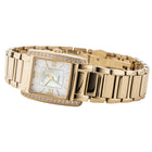 Γυναικείο Ρολόι Roamer Diana 869847-48-20-20 με Χρυσό Μπρασελέ & Λευκό Φίλντισι Καντράν