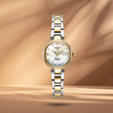 Γυναικείο ρολόι Roamer Dreamline Diamonds 967847-47-20-50 με Swiss-made μηχανισμό και κάσα 28 mm.