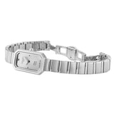 Καντράν από γυναικείο ρολόι Roamer Olivia Diamond 627845-41-19-20 σε ασημί χρώμα με διαμάντι και κάσα 18 mm.