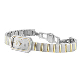 Καντράν από γυναικείο ρολόι Roamer Olivia Diamond 627845-47-19-20 σε ασημί χρώμα με διαμάντι και κάσα 18 mm.
