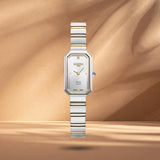 Γυναικείο ρολόι Roamer Olivia Diamond 627845-47-19-20 με ελβετικό μηχανισμό quartz και κάσα 18 mm.