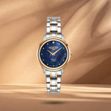 Γυναικείο ρολόι Roamer Venus Diamonds 601857-47-40-20 με swiss made μηχανισμό και κάσα 30 mm.