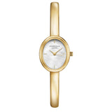 Γυναικείο ρολόι Rosefield Bangle XS STWGSG-ST06 με χρυσό μπρασελέ και λευκό καντράν με εσωτερική διάμετρο 52mm