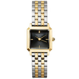 Γυναικείο Ρολόι Rosefield Boxelle  BBDSG-B07 Τετράγωνο Με Μαύρο Καντράν