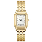 Γυναικείο Ρολόι Rosefield Ivy White Gold OCWGSG-OC01 Με Χρυσό Μπρασελέ