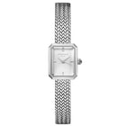 Γυναικείο Ρολόι Rosefield Mini Octagon Silver MWSMS-M04 Με Ασημί Μπρασελέ
