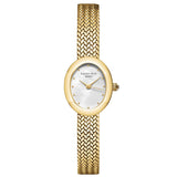 Γυναικείο Ρολόι Rosefield Mini Oval Gold MWGMG-M02 Με Χρυσό Μπρασελέ