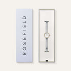 Γυναικείο Ρολόι Rosefield Mini Small Edit Duotone MWSMG-M06 Με Ασημί Μπρασελέ