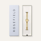 Γυναικείο Ρολόι Rosefield Mini Small Edit Gold MCGMG-M03 Με Χρυσό Μπρασελέ