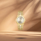Ρολόι Rosefield Rose Gold SPCGSG-SP01 Με Χρυσό Μπρασελέ & Σαμπανί Καντράν