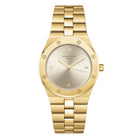 Ρολόι Rosefield Rose Gold SPCGSG-SP01 Με Χρυσό Μπρασελέ & Σαμπανί Καντράν