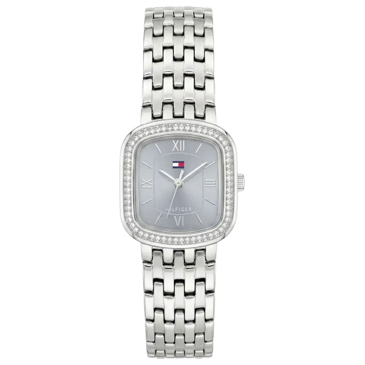 Γυναικείο ρολόι Tommy Hilfiger Abby 1782921 με ασημί μπρασελέ και γκρι καντράν