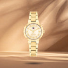 Γυναικείο Ρολόι Tommy Hilfiger Becca 1782905 Με Χρυσό Μπρασελέ & Χρυσό Καντράν
