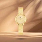 Γυναικείο Ρολόι Tommy Hilfiger Demi 1782811 Με Χρυσό Μπρασελέ