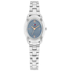 Γυναικείο Ρολόι Tommy Hilfiger Demi 1782873 Με Ασημί Μπρασελέ & Μπλε Καντράν