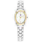 Ρολόι Tommy Hilfiger Demi 1782874 Με Ασημί Μπρασελέ & Λευκό Καντράν