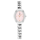 Γυναικείο Ρολόι Tommy Hilfiger Demi 1782876 Με Ασημί Μπρασελέ & Ροζ Καντράν