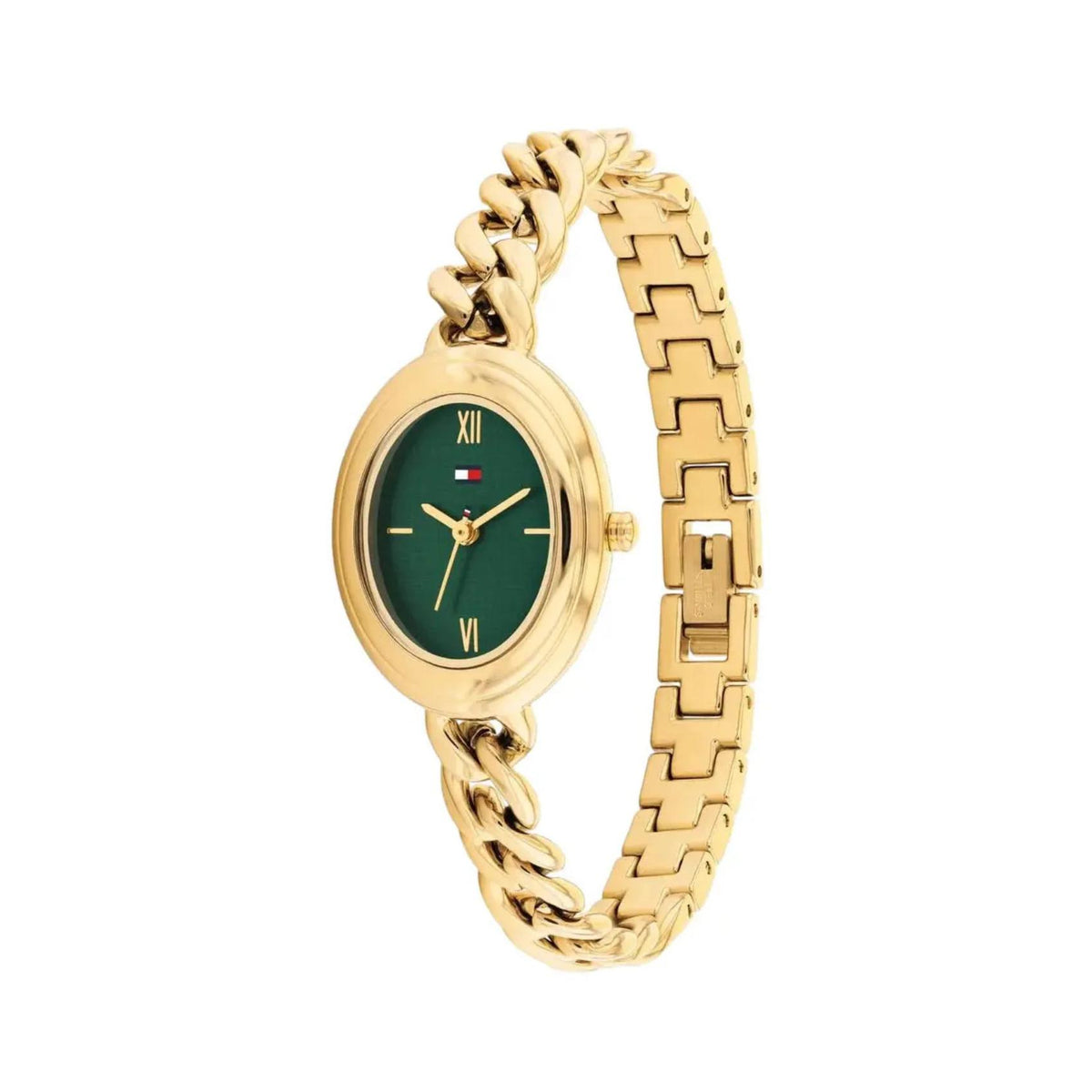 Πράσινο καντράν ρολογιού Tommy Hilfiger Demi 1782877 διαμέτρου 19.7mm