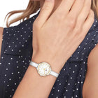 Γυναικείο Ρολόι Tommy Hilfiger Demi Bangle 1782894 Με Ασημί Μπρασελέ & Λευκό Καντράν