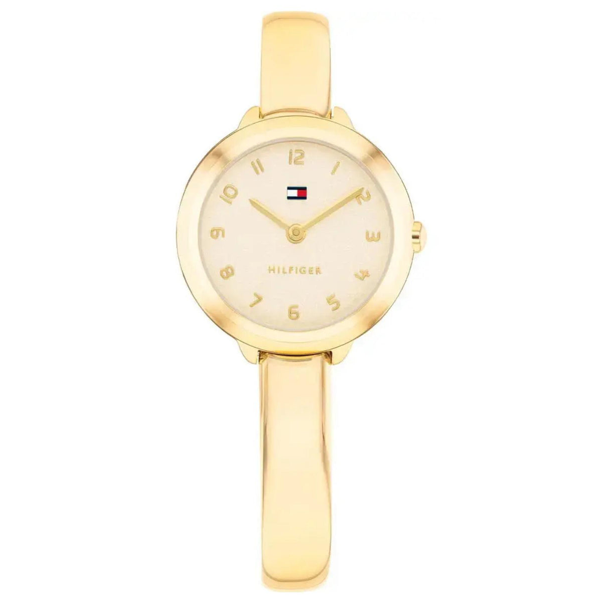 Γυναικείο ρολόι Tommy Hilfiger Demi Bangle 1782895 με χρυσό μπρασελέ και χρυσό καντράν