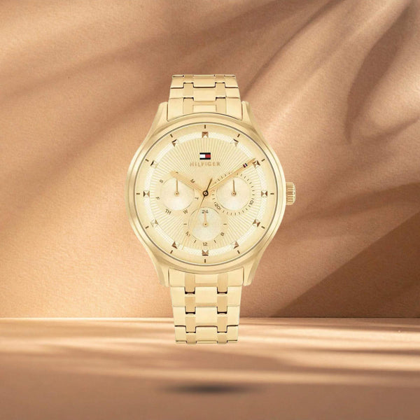 Γυναικείο Ρολόι Tommy Hilfiger Gianna 1782751 Με Χρυσό Μπρασελέ