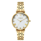 Ρολόι Vogue Bliss Mini 2020617041 Με Χρυσό Μπρασελέ & Λευκό Φίλντισι Καντράν