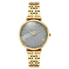 Ρολόι Vogue Bliss Mini 2020617044 Με Χρυσό Μπρασελέ & Γκρι Φίλντισι Καντράν