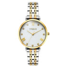 Ρολόι Vogue Bliss Mini 2020617061 Με Δίχρωμο Μπρασελέ & Λευκό Φίλντισι Καντράν