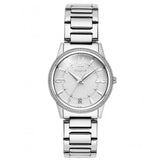 υναικείο ρολόι Vogue Corine 2020615781 με ασημί μπρασελέ από ανοξείδωτο ατσάλι, ασημί καντράν και ασημί κάσα διαμέτρου 30mm με ένδειξη ημερομηνίας